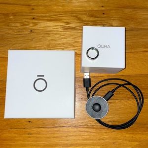 Oura Ring Balance Silver Size 7